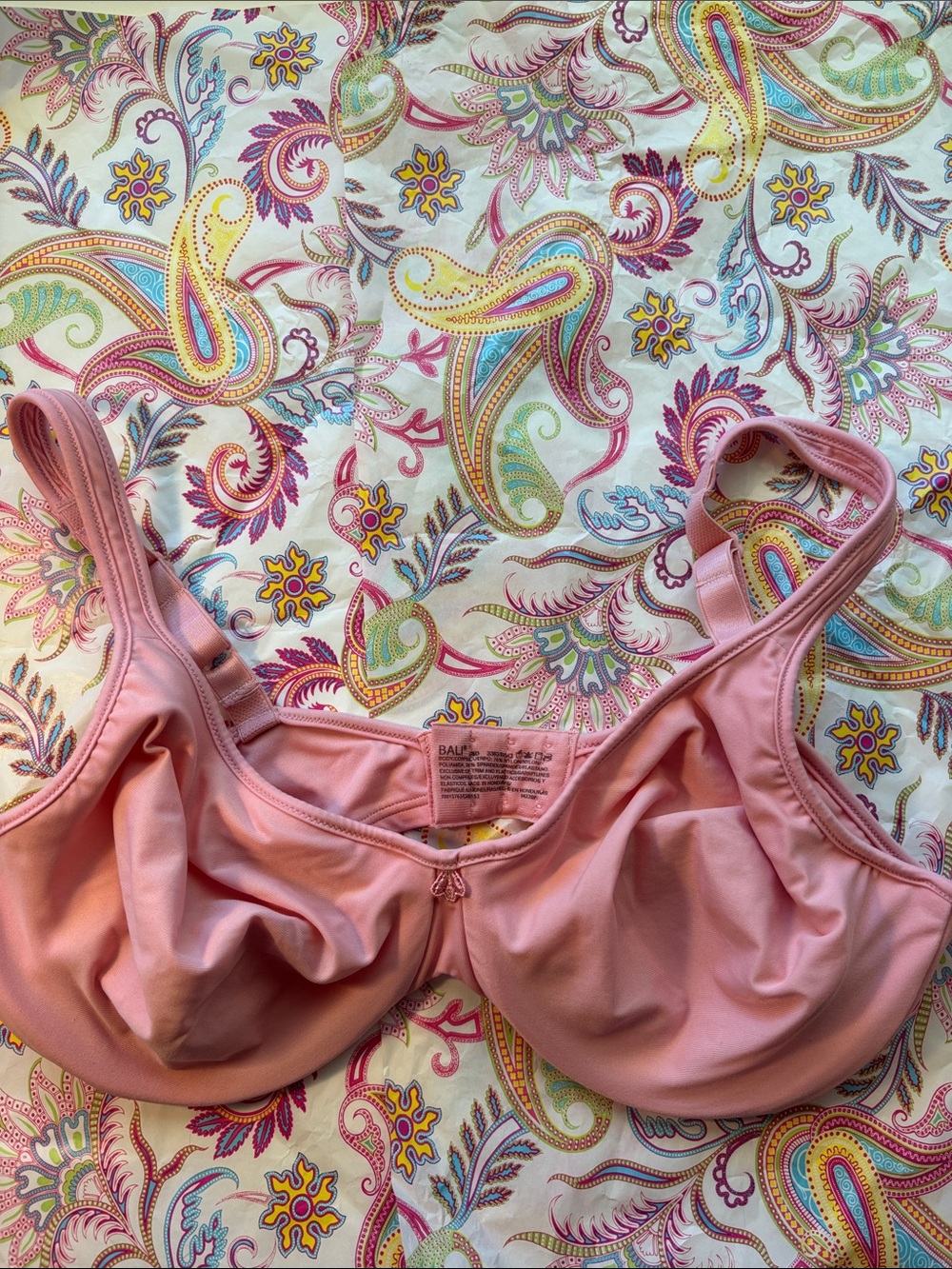 Bali coral Seamless Molded Bra with Bow Detail